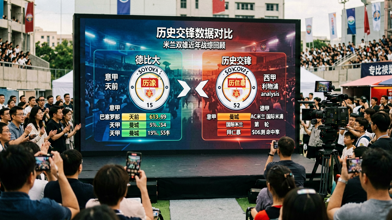 历史交锋数据对比